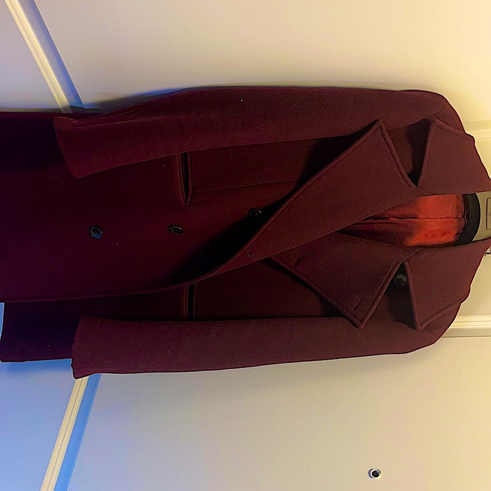 Fire eidos 38 mohair and cashmere overcoat